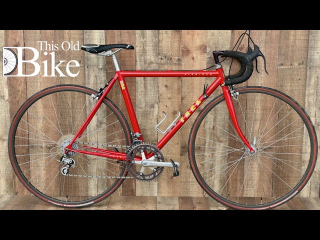 Shocking Transformation: See This 1980's Trek 1000 After a Complete Tune-Up!