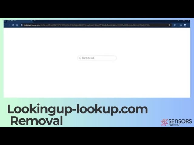 Lookingup-lookup.com Search Virus - How to Remove It? [Easy Guide]
