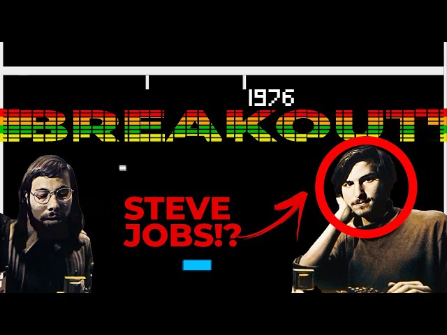 Die wahre Geschichte von BREAKOUT: Steve Jobs und Steve Wozniak bei Atari 1976