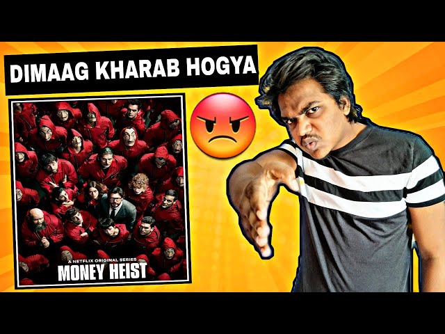 Money Heist Part 1 And 2 MOST ANGRY REVIEW | Netflix Series Review (2021)