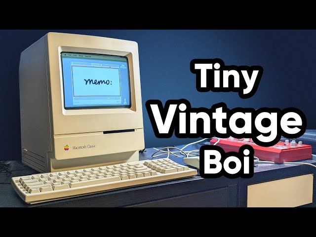 Exploring a Vintage Macintosh Classic