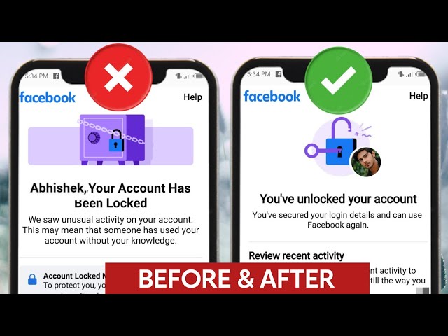 Your Account has been locked Facebook learn more problem | Unlock Facebook account 2022