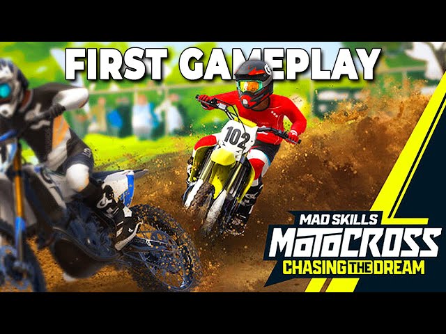 Early First Gameplay For Mad Skills Motocross: Chasing The Dream