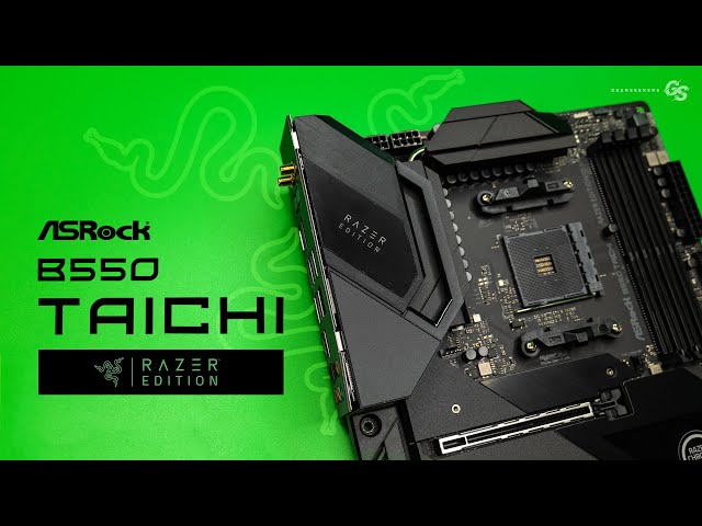 ASRock B550 Taichi RAZER EDITION - First Look & Overview