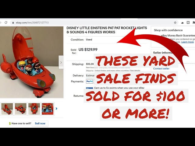 10 Yard Sale Finds That Sold for $100 OR MORE! | Garage Sale SCORES! Plus a Bonus Mapiful Unboxing!