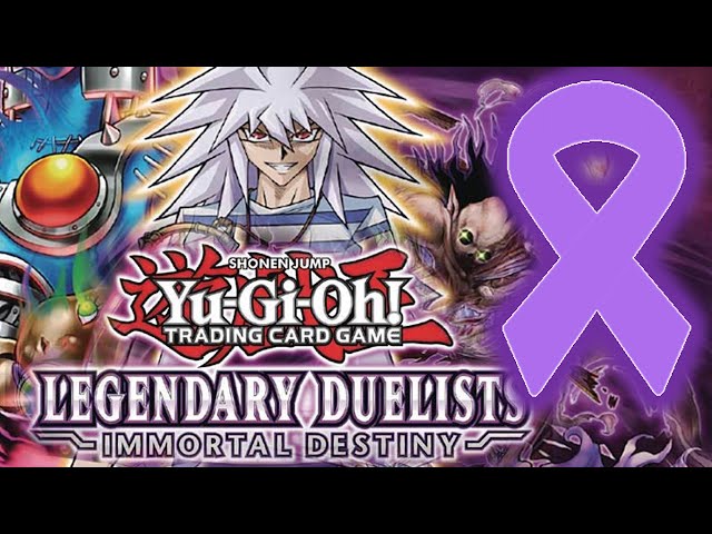 Opening Packs To DEFEAT CANCER: Yugioh Legendary Duelists: Immortal Destiny!!!
