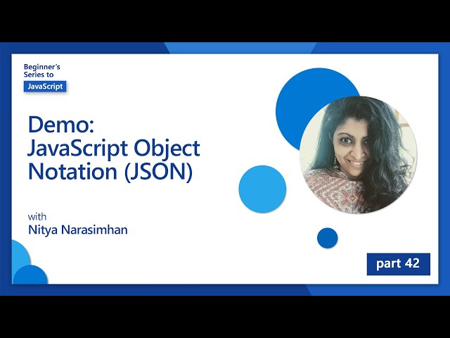 Demo: JavaScript Object Notation (JSON) [42 of 51] | JavaScript for Beginners