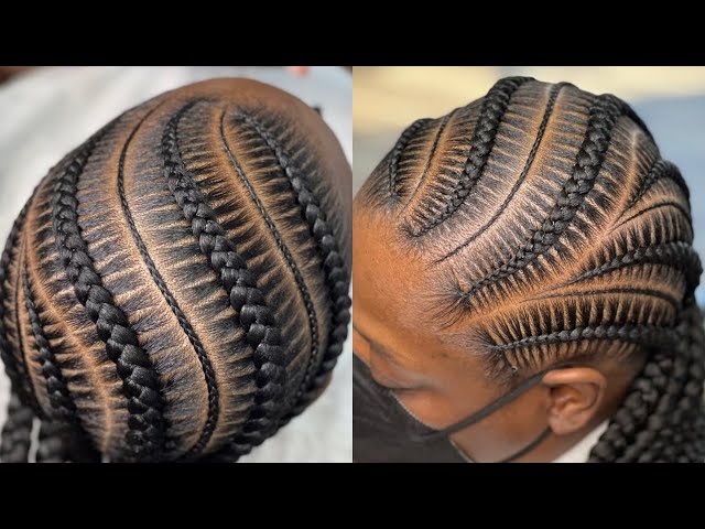 These tiny braids between though 😍🙌🏾