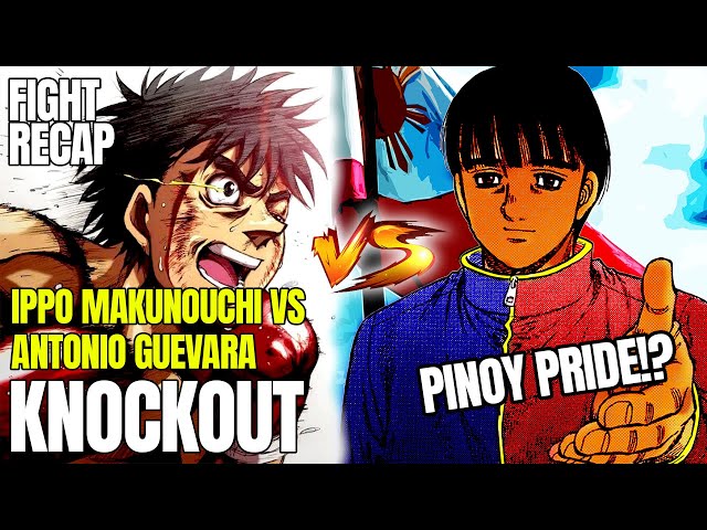 ANG PINOY NA NAGPA RETIRO KAY IPPO! | KNOCKOUT -  IPPO MAKUNOUCHI VS ANTONIO GUEVARA