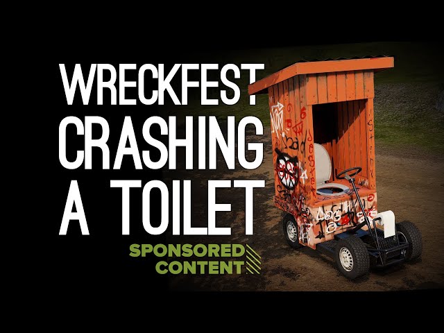 Wreckfest: CRASHING A TOILET with Andy, Mike and Jane in Wreckfest (Sponsored Content)