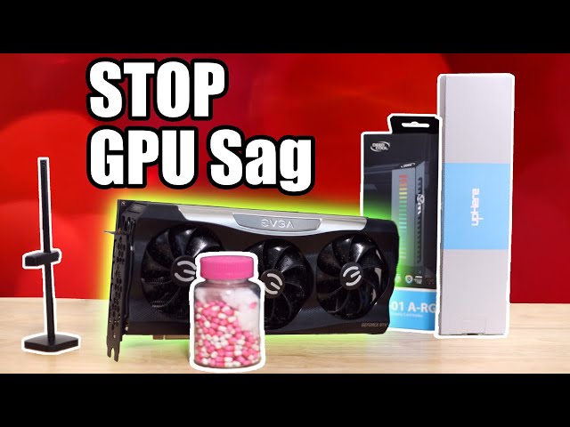 How to fix graphics card sag