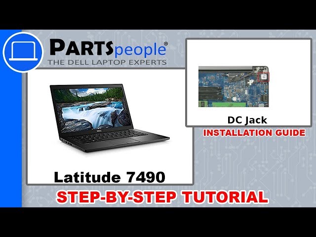 Dell Latitude 7490 (P73G002) DC Jack How-To Video Tutorial