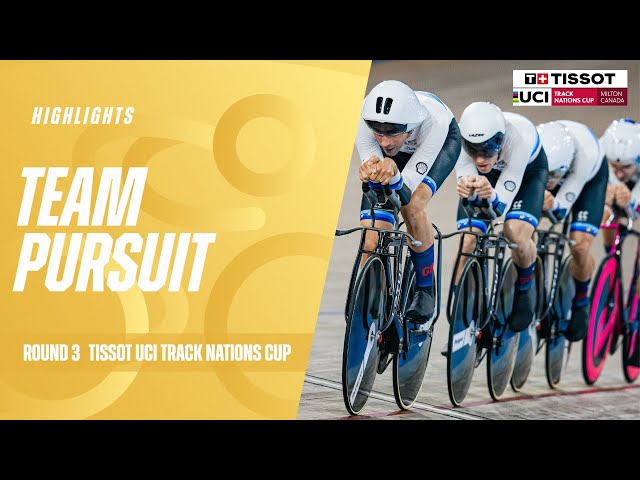 Team Pursuit Highlights - Milton, Canada | 2024 Tissot UCI Track Nations Cup