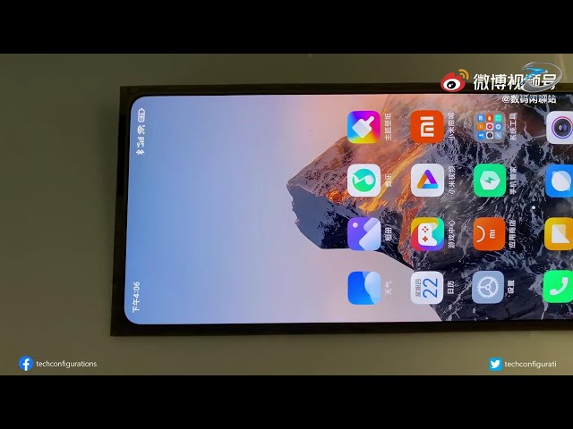 Xiaomi Mi Mix 4 Display Panel Video Leak, Shows the Under Panel  Camera Technology