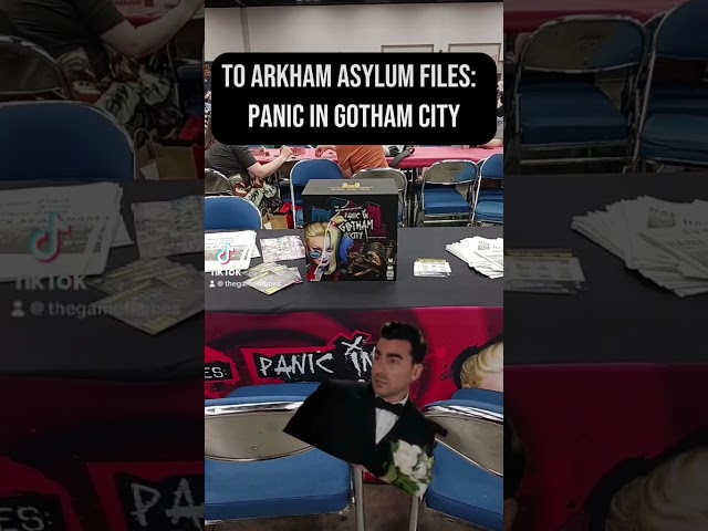 Arkham Asylum Files:  Panic in Gotham is Amazing!  - The Game Flames #shorts