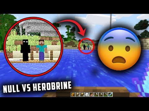 Herobrine & Null are following me in Minecraft... (Finding Herobrine in Minecraft)