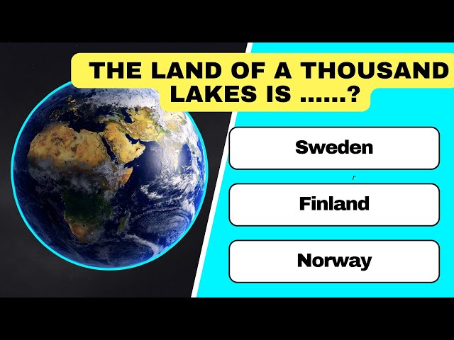 General Knowledge Quiz #8 | World Geography Quiz