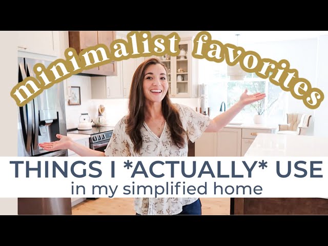 Things I *HAVEN'T* decluttered! ☀️MINIMALIST FAVORITES SUMMER 2022 Beauty, Fashion, Lifestyle + Home