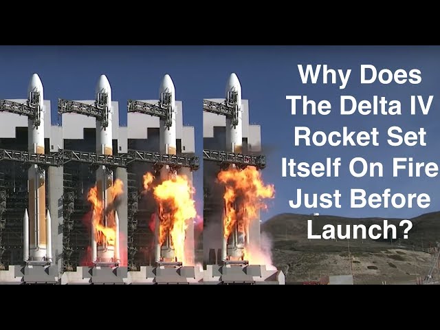 Explaining the Delta Rocket Fireball - Kerbal Space Program Doesn't Teach....