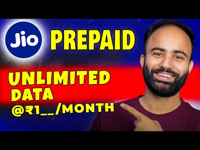 Jio UNLIMITED DATA at Very Low Price- For 4G and 5G Users