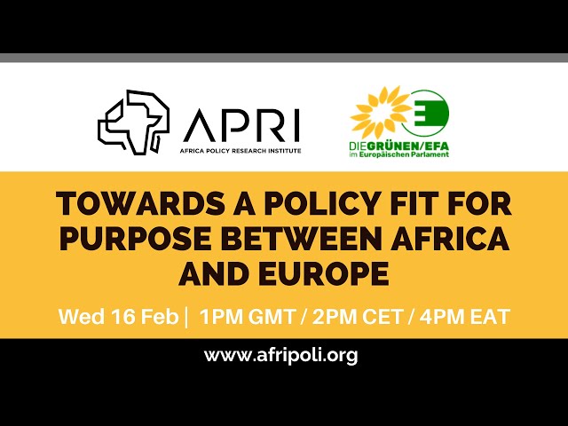 Towards a Policy Fit for Purpose Between Africa and Europe