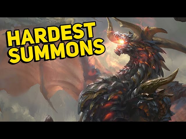 7 Hardest Summons To Obtain