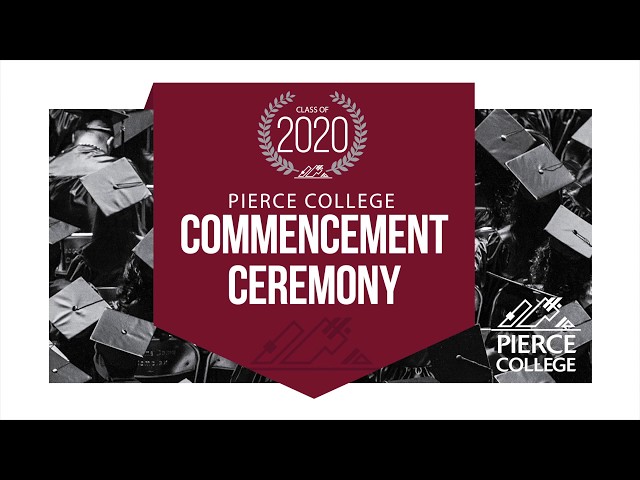 Pierce College 2020 Graduation (2) - Associate Degrees & Certificates
