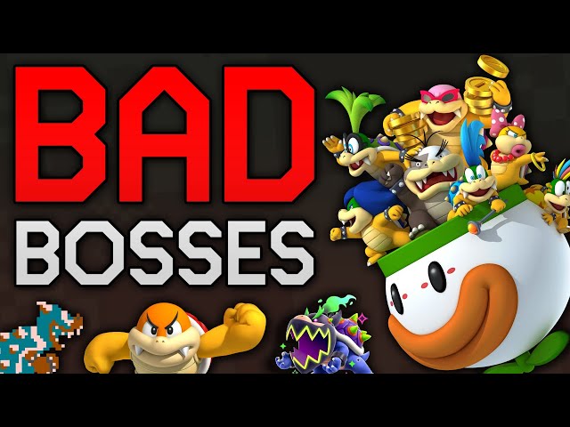 The Problems with 2D Mario Boss Fights
