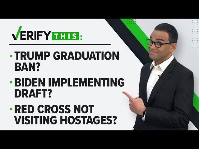 Trump trial claims, Biden draft and China getting billions from Biden? | VERIFY This