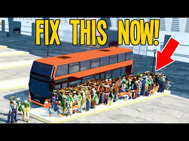 How to Solve Ridiculous Queues at Transit Stops & Fix Your City!