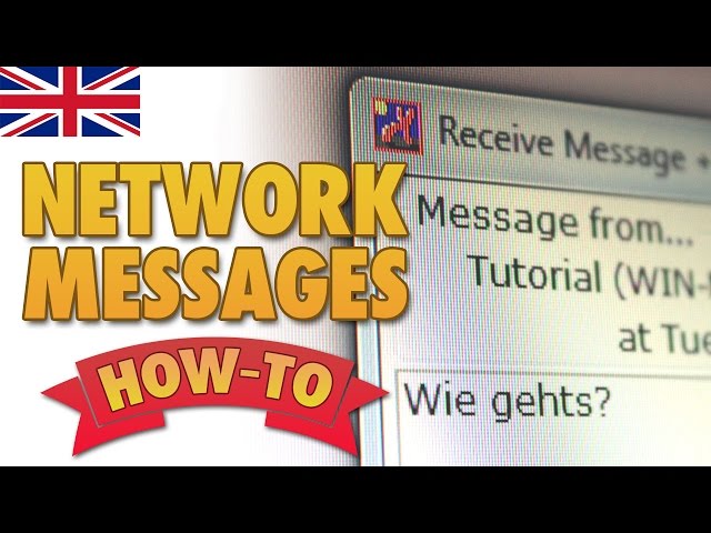 How to send messages on the local network [English]