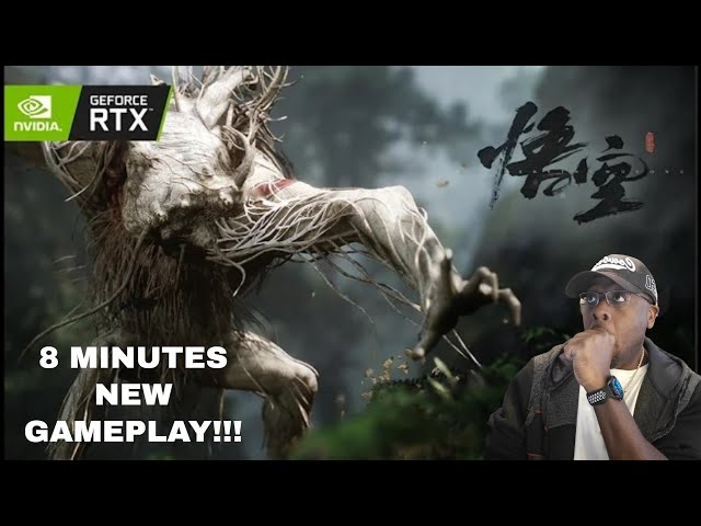 BLACK MYTH: WUKONG NEW-8- MINUTE OF GAMPLAY/ OFFICIAL IN-GAME CUTSCENE!!!! REACTION