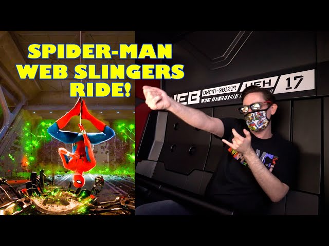 WEB SLINGERS A Spider Man Adventure! FIRST LOOK POV! Avengers Campus Disneyland California Adventure