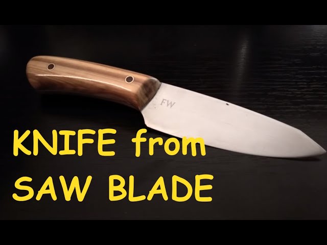 Knife Handmade: olive wood handle