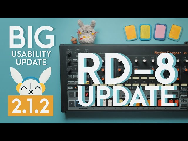Behringer RD-8 2.1.2 Update | All new features explained + suggestions