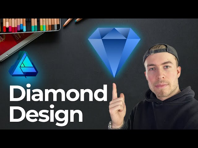 Affinity Designer Diamond Logo Grundkurs Tutorial Deutsch