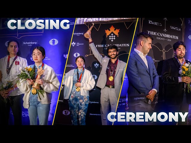 The Grand Closing Ceremony | FIDE Candidates 2024