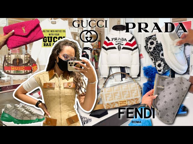 Luxury Shopping Vlog 2021! GUCCI CIRCOLO, PRADA ON ICE Pop Ups & MORE!