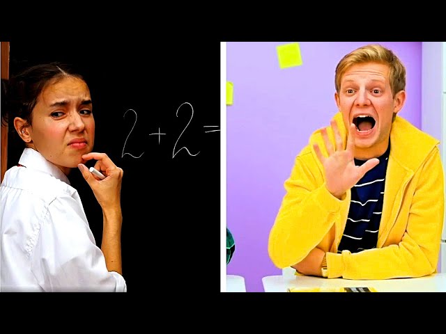 Funny Awkward Moments And School Fails! Crazy Tricks And Relatable Facts By A PLUS SCHOOL