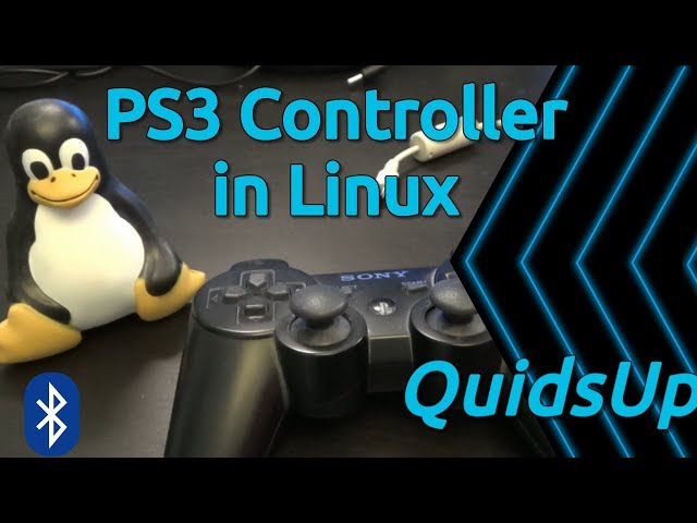 How to Connect Sony PS3 controller via Bluetooth in Linux