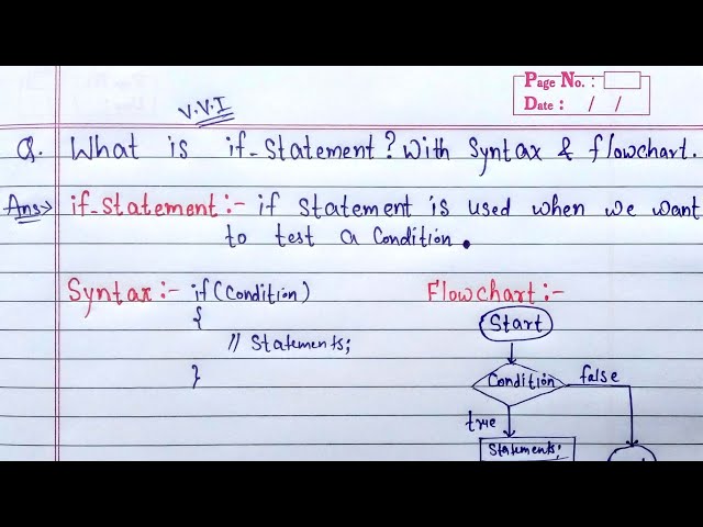 if statement in c programming | if statement syntax, flowchart and example program in c