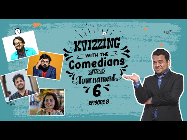 KVizzing With The Comedians 6th edition || QF8 Ashish, Chirayu, Nihal & Smritika