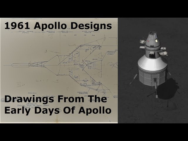 Apollo Design Concepts From 1961 - Original Drawings Revealed
