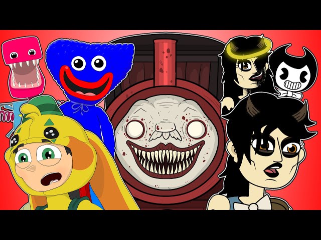 CHOO CHOO CHARLES, PROJECT PLAYTIME, BENDY Animated Song Remixes