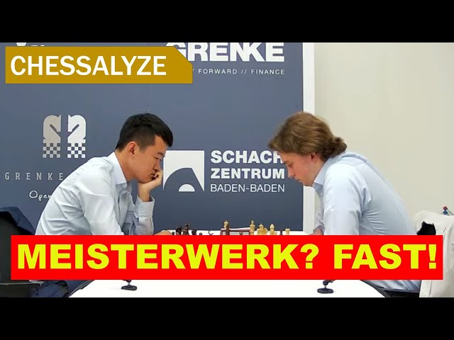 Drei Bauern geopfert! Wahnsinn! | Ding Liren vs Keymer | Grenke Chess Classic 2024 Runde 4