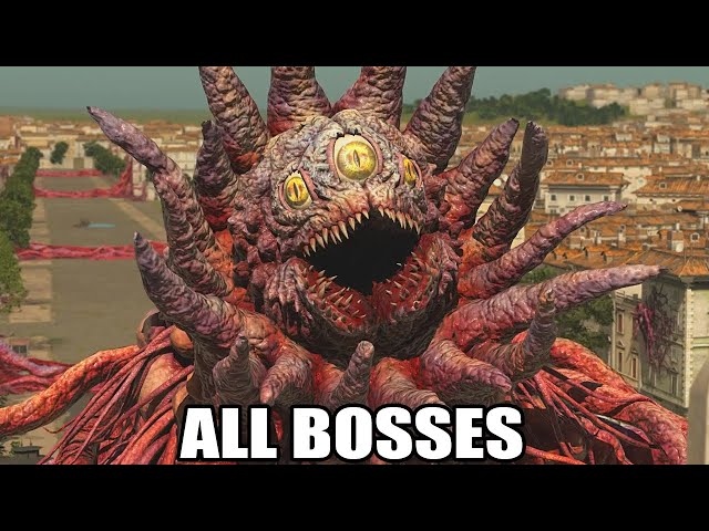 Serious Sam 4 - All Bosses (With Cutscenes) HD 1080p60 PC