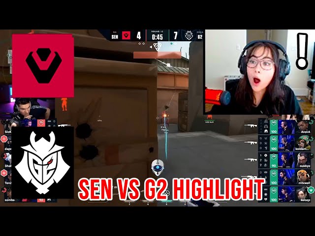 Sentinels First Lose !!! KYEDAE REACTS TO SEN vs G2- HIGHLIGHTS - VCT Stage 3: Masters-Berlin