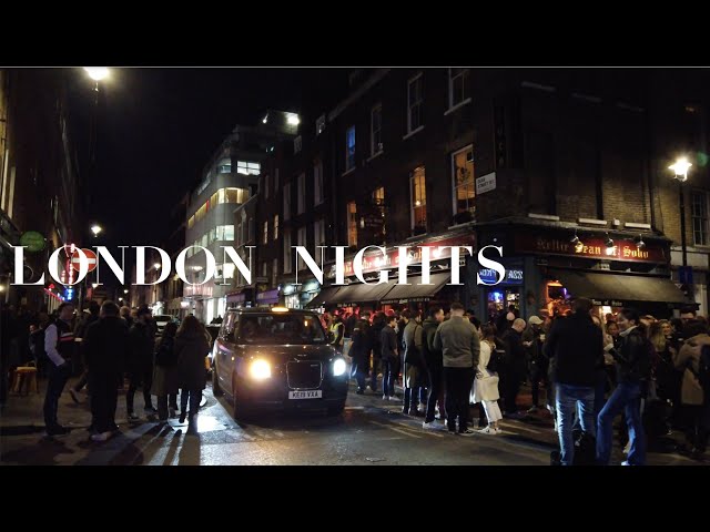 Saint Patrick's Day Evening in Soho | West End | Central London Walk [4K HDR]
