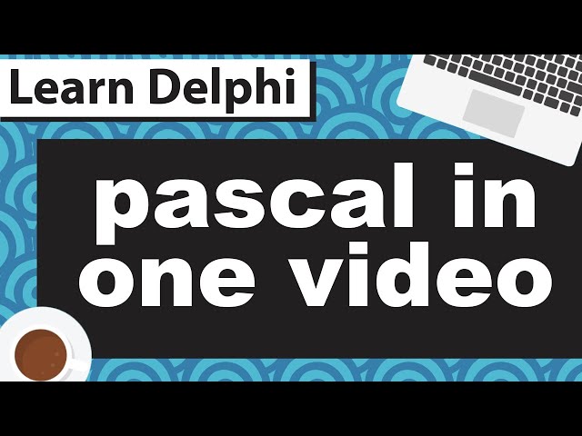 Delphi Pascal Programming