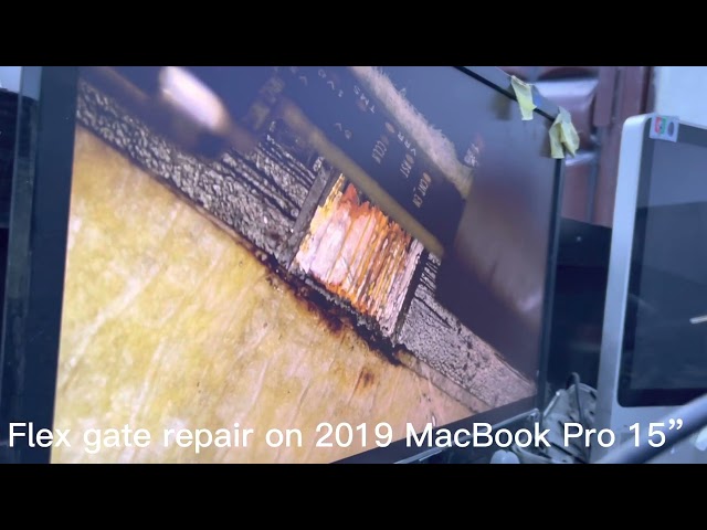 Flex gate repair 2019 MacBook Pro